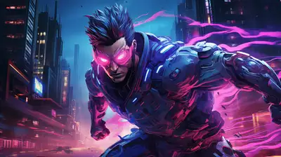 Sci-Fi Anime Painting Prompt Template