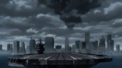 Epic Anime Mecha Battle Cinematic Prompt