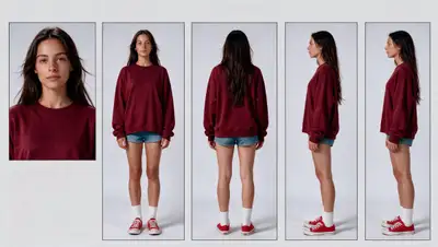 Pipeline em três etapas: ficha de personagem, depois imagem e vídeo de um motociclista