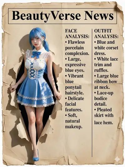 Vintage Newspaper Character Analysis Effect