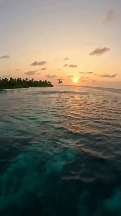 Hyper-Cinematic Luxury Tropical Action Sequence