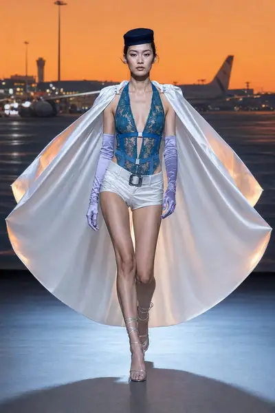 Runway Fashion Editorial Photograph