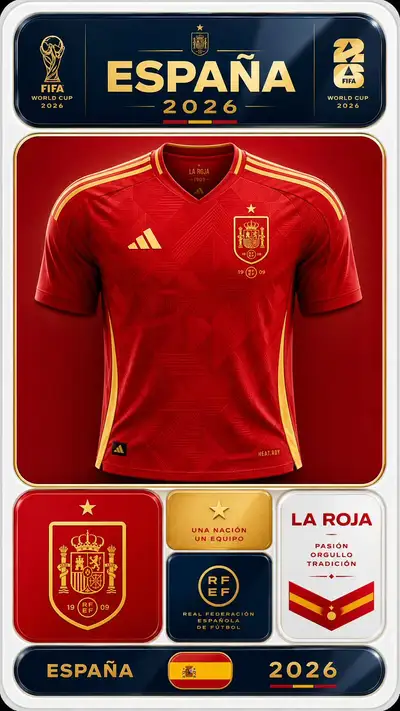 Premium 9:16 Brand Kit Sticker for World Cup 2026 Team