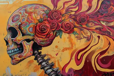 Psychedelic Street Art Explosion