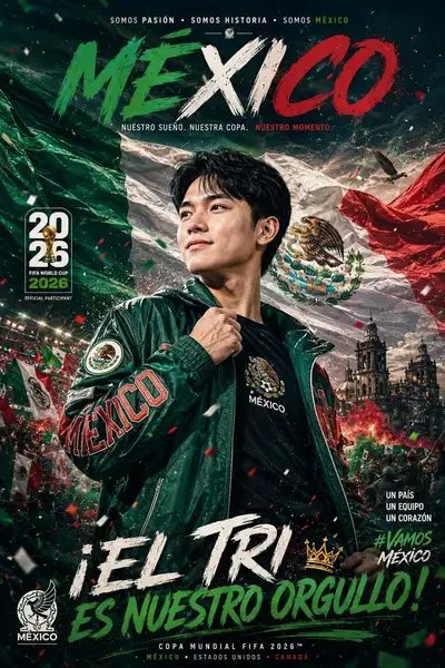 FIFA World Cup 2026 Fan Promotional Poster