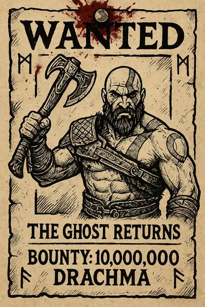 Old Western Wanted Poster