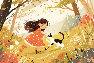 Whimsical Children's Book Illustration Prompt