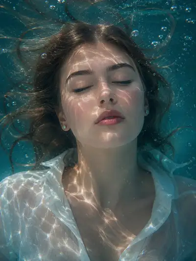 Ultra-realistic underwater portrait with GPT Image 2
