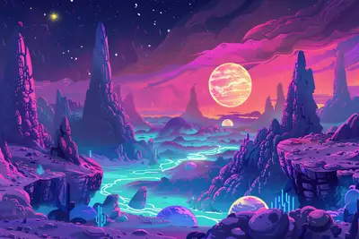 Editorial Illustration Isometric Style Prompt