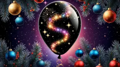 Magical Galaxy Balloon Image Prompt