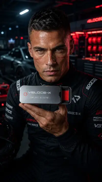 Hero Product Frame for Veloce-X Neuro-Hydration Strips