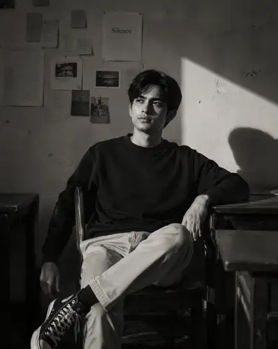 High-Contrast Classroom Portrait