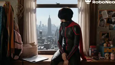 Jessy: Rooftop Run - 30-Second NYC Web-Swinging Video Prompt