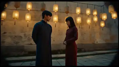 Cinematic One-Shot: Character Blocking Reveal