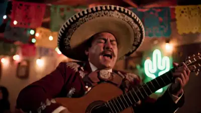 Off-Key Mariachi in Cantina
