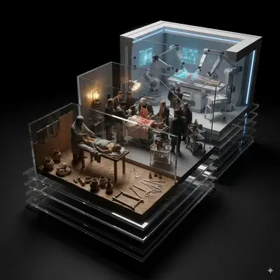 Miniature Medical Operating Rooms Through Time