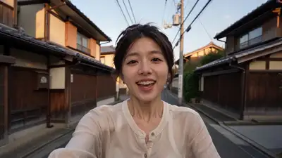 Kyoto Selfie Vlog Erkundung