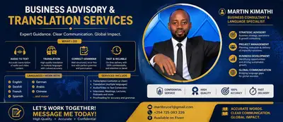 Corporate infographic portrait for professional branding