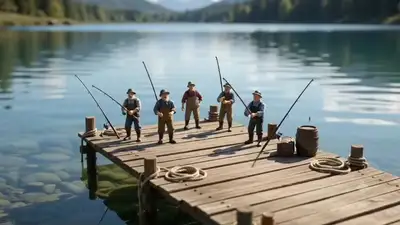 Miniature Fishermen vs Giant Goldfish Cinematic Video
