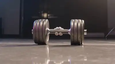 Comedic Cat Gym Workout Video Prompt
