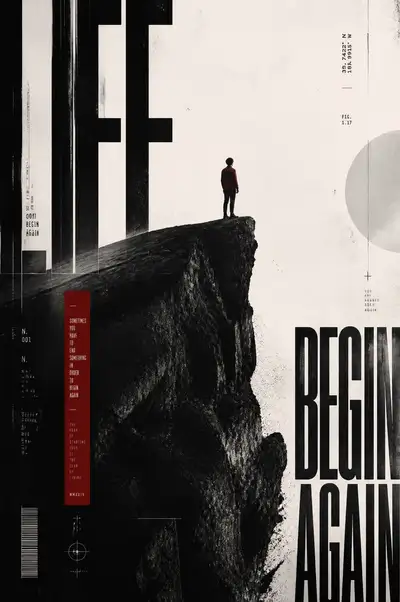 LIFE / BEGIN AGAIN Editorial Poster