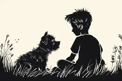 Woodblock Print Line Art Prompt