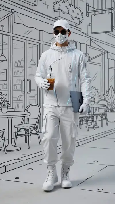 フォトリアリスティックAIファッションビデオプロンプト