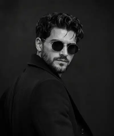Ultra-Realistic Noir Fashion Portrait