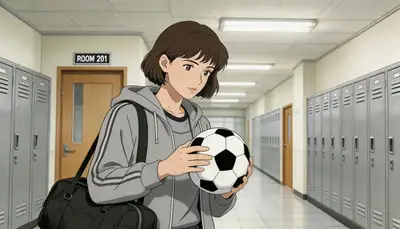 Character Edit: Athletic Wear with Soccer Ball