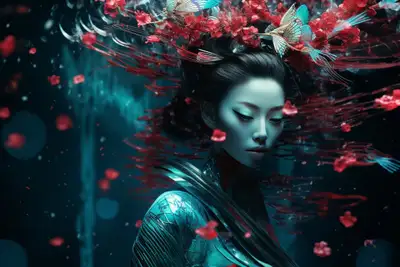 Datamoshed Motion Graphics Prompt
