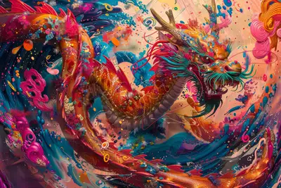 Vibrant Vortex Base Prompt