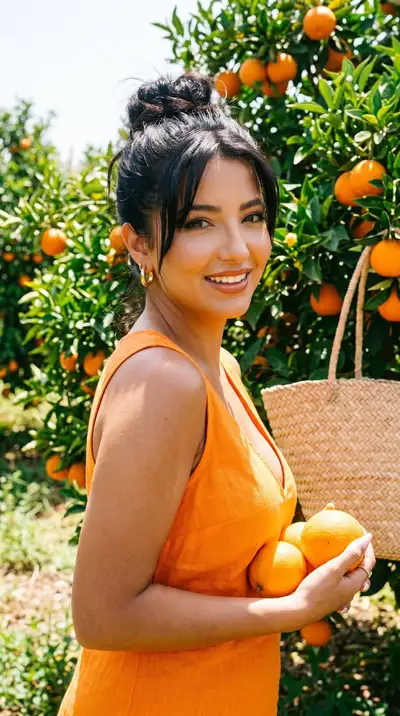 Sicilian Orange Citrus Lifestyle Editorial