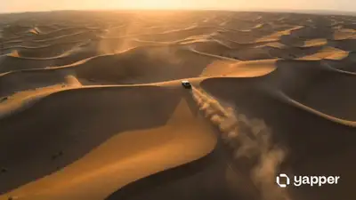 Post-Apocalyptic Desert Car Chase Cinematic Sequence