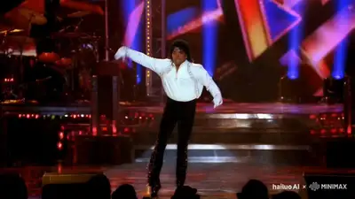 Michael Jackson Robot Dance Concert