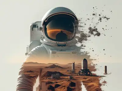 Dreamlike Double Exposure Image Prompt