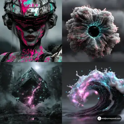 Neon Cyberpunk Glow Prompt