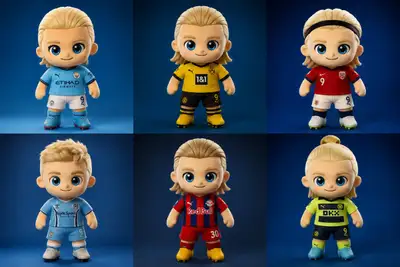 Hyper-Realistic Plush Soccer Mascot Prompt