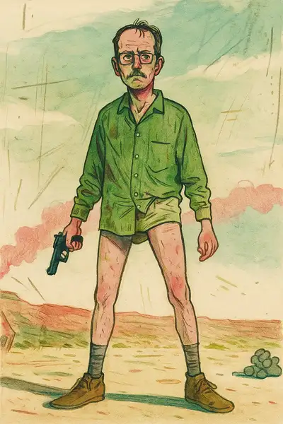 Experimental Gekiga Anime Style