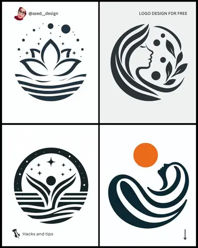 Minimal SPA Logo Design Prompt