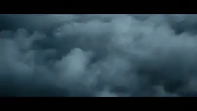 Colossal Creature Emerges from Fog