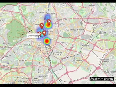Geographic Client Distribution Map