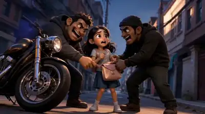 Court métrage animé en 3D d'un écolier héros avec découpage des scènes