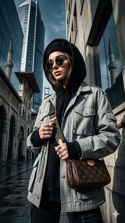 Cinematic Istanbul Streetwear Portrait