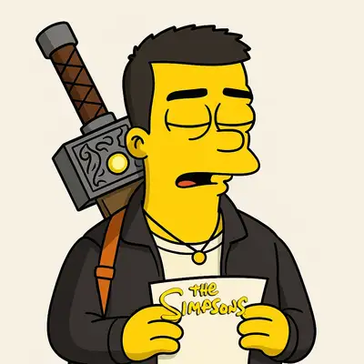 Turn image into Simpsons art style