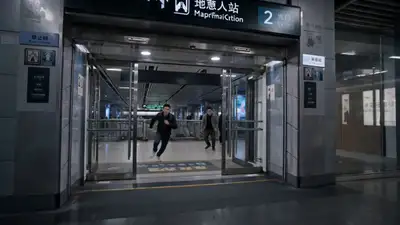 Cinematic Subway Escape One-Take Video Prompt