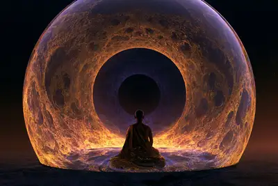 Iridescent Fractal Holosphere
