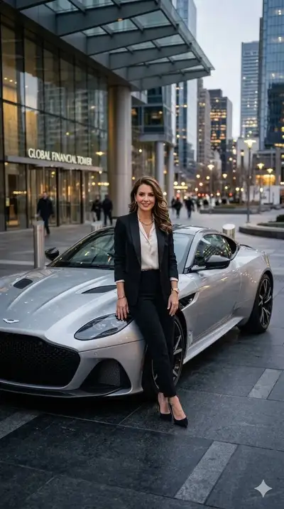 Luxury Sports Car Ad Photo Prompt