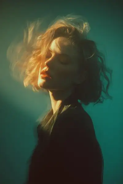 Cinematic Long Exposure Portrait