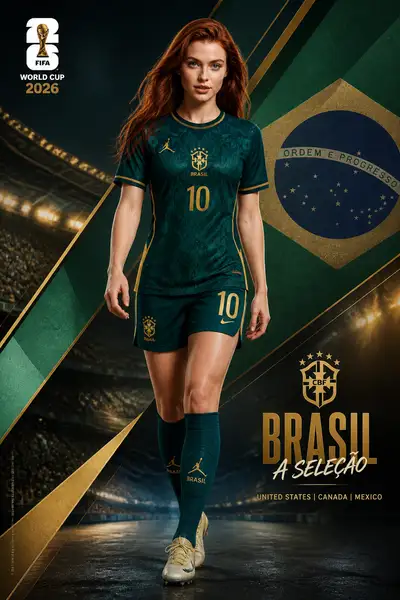 FIFA World Cup 2026 country jersey poster template