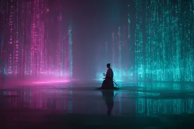 Cyber Matrix Dreamscapes Art Prompt